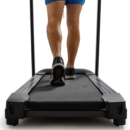 Spacious 16" x 50" Running Surface | Enjoy a comfortable run on a surface designed to reduce impact, accommodating all stride lengths for a safer workout.