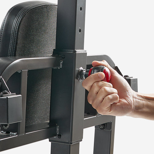 10-Level Adjustments | Effortlessly twist and pull to modify the height through 10 increments, ranging from 73 inches to 91 inches.