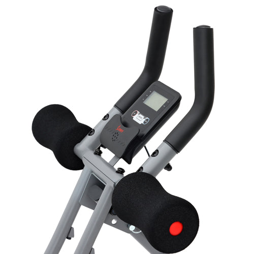 SLIP-RESISTANCE HANDLES | Get a firm grip and utilize the contoured slip resistance handlebars as you shape your sides, abdominals, and waist.