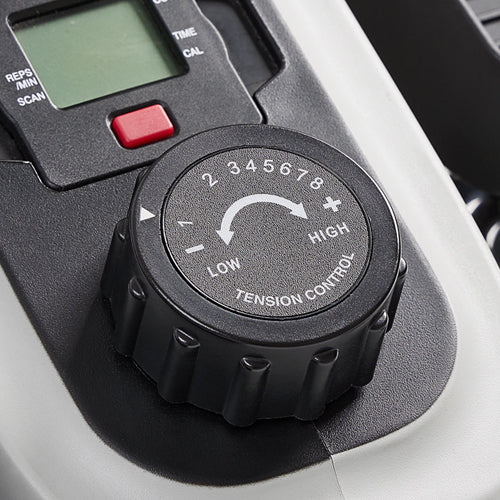 ADJUSTABLE RESISTANCE | Use the tension knob to select 8-levels of belt drive magnetic resistance paired with low maintenance design to provide a wide variety of exercise intensities to fit your specific needs.