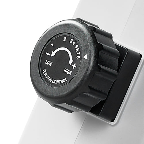 ADJUSTABLE MAGNETIC RESISTANCE | With a simple twist, you can increase or decrease through 8-levels of resistance so your workout can remain challenging and effective throughout your fitness journey. The magnetic drive guarantees a quiet and smooth ride.