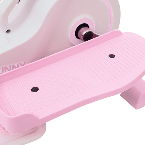 NON-SLIP FOOT PEDALS | Keep your momentum up and your feet moving safely with the Sunny Health and Fitness non-slip foot pedals. Textured non-slip foot pedals will accommodate all sizes, while the remaining grip will ensure safe footing during the most demanding workouts!