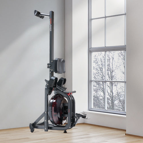 EASY STORAGE | High-density non-marking rubber wheels perfect for easy transport and store upright when not in use. 