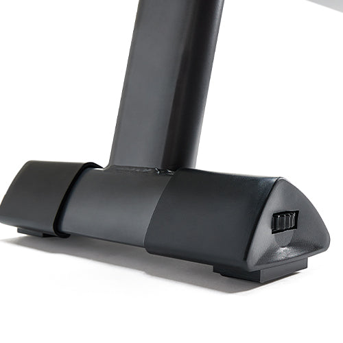 FLOOR STABILIZERS |  Keep the rower sturdy and level with the adjustable leveling end caps.