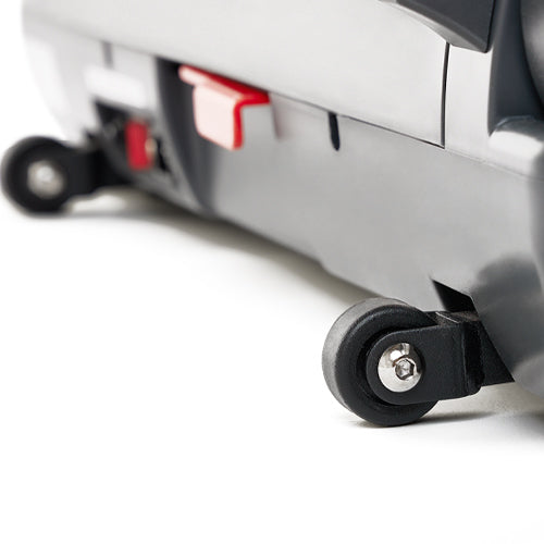 PORTABLE | Folding and transporting the exercise machine is simple with the built-in transportation wheels and hassle-free folding design. 