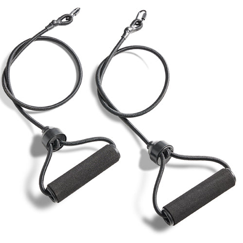 REMOVABLE RESISTANCE BANDS | Equipped with removable training bands, so you can achieve a full body workout.