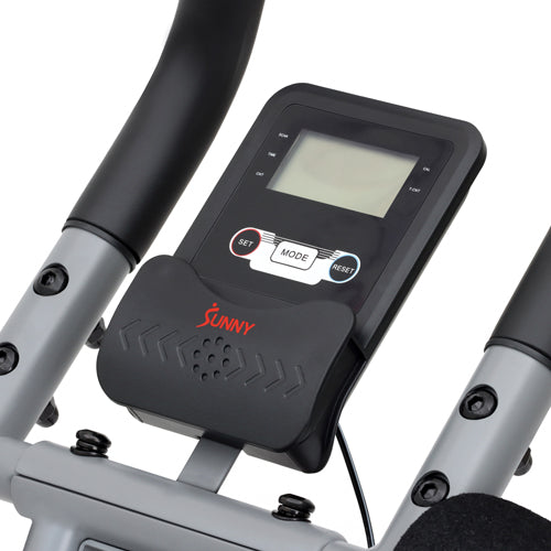 DIGITAL MONITOR | Keep an eye on your progress with the help of the digital monitor. It measures and logs: Calories, Count, Time, Total Count and Scan.