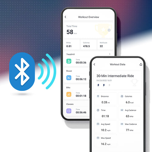SMART FITNESS | Cycle along with Sunny Health & Fitness expert trainers on the Sunny Health & Fitness SunnyFit® App. Connect your preferred mobile device through Bluetooth and view your performance metrics in real-time.
