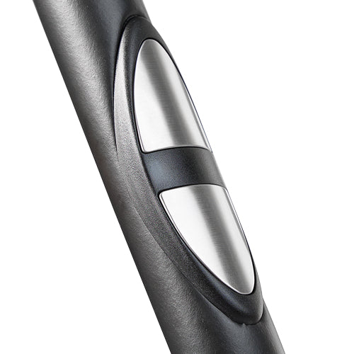 HEART RATE SENSOR | Monitor your heart rate comfortably with the conveniently located heart rate hand grips. Heart rate provides an insight into the effectiveness and efficiency of your workouts on this home-use elliptical.