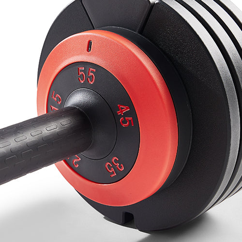 15 to 55LB | Weight selections ranging from 15 to 55 LB, allowing you to choose from increments of 10 LB, including 15, 25, 35, 45 and 55 LB.