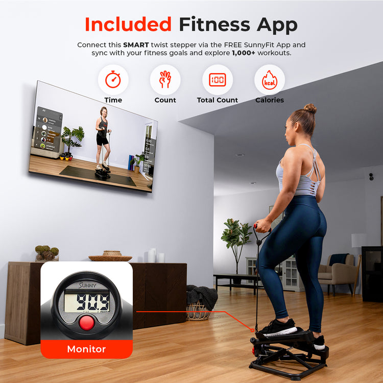 Smart Twist Exercise Stepper Machine