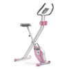 Pink Foldable Magnetic Exercise X-Bike