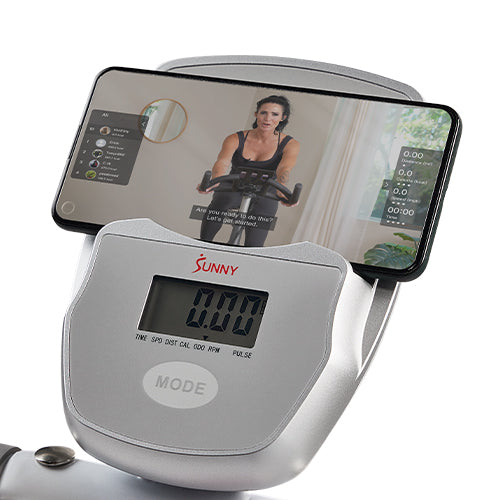 Convenient Built-in Device Holder | Versatile built-in holder accommodates both phones or tablets, providing easy access to your essentials, enhancing your convenience during workouts.