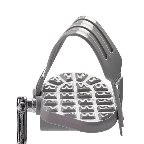 Anti-Slip Pedals with Straps | The textured pedals provide excellent grip, ensuring your feet stay secure and slip-free during your entire workout session.