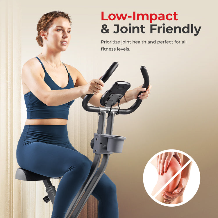 Foldable Magnetic Exercise X-Bike