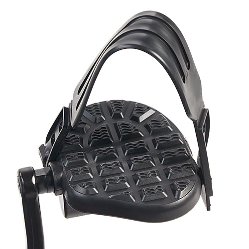 Anti-Slip Pedals with Straps | The textured pedals provide excellent grip, ensuring your feet stay secure and slip-free during your entire workout session.