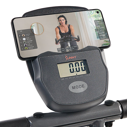 Convenient Built-in Device Holder | Versatile built-in holder accommodates both phones or water bottles, providing easy access to your essentials, enhancing your convenience during workouts.