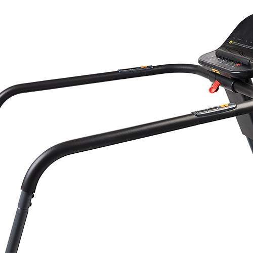 Non-Slip Safety Handrails | Maintain a secure grip throughout your workout session, thanks to the treadmill's non-slip safety handrails, providing stability and confidence.