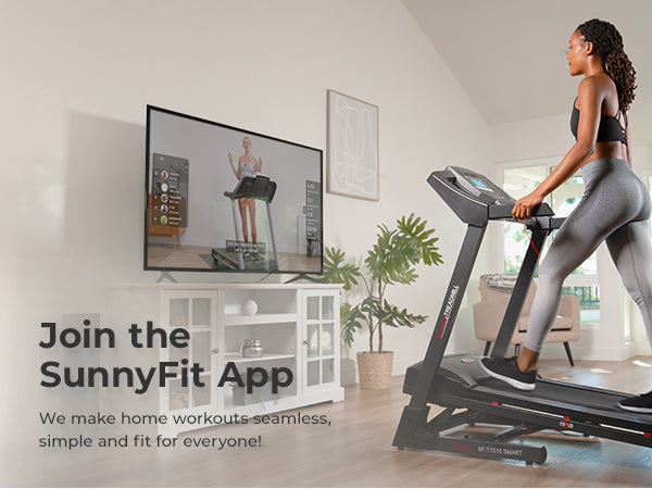 Join the SunnyFit App | We make home workouts seamless, simple and fit for everyone!