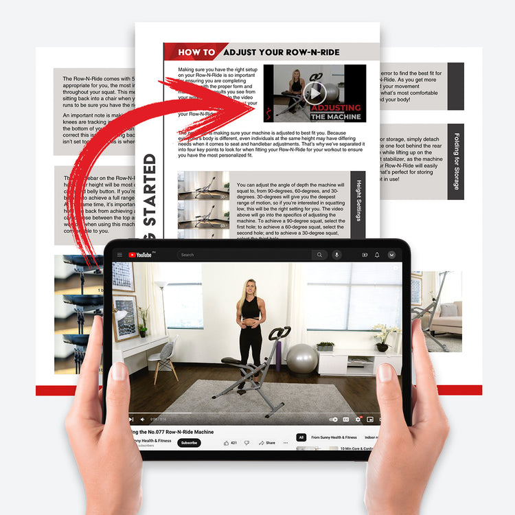The Row-N-Ride® Guide to Sculpt & Tone: A Complete Guide & 12 Week Workout Program E-Book