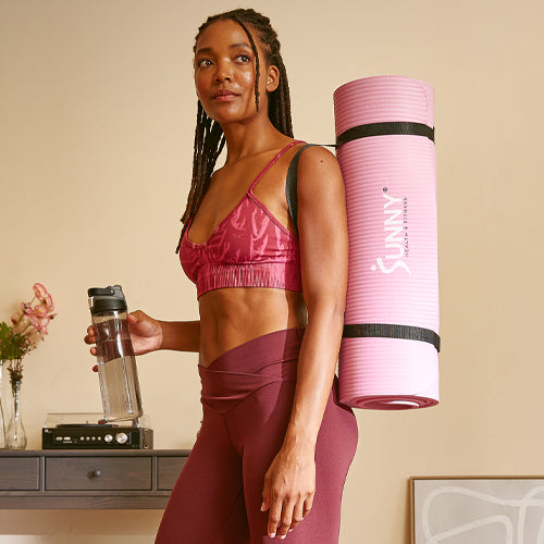 Convenient Portability | Featuring an easy-to-carry strap, this mat is designed for effortless transport, making it simple to take with you to the gym, yoga class, or anywhere you exercise.