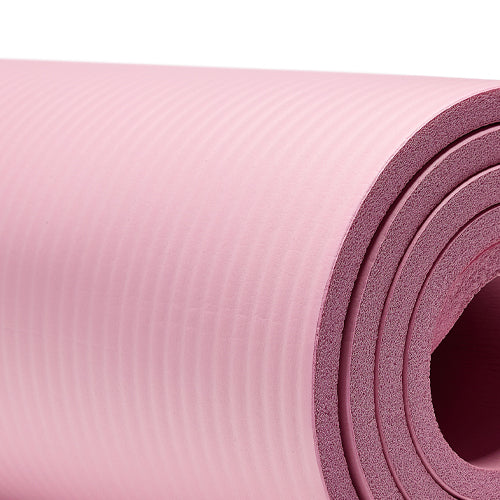 Ribbed Surface Texture | The textured surface enhances grip and stability, reducing the risk of slipping during your workouts and providing a secure surface for all types of exercises.