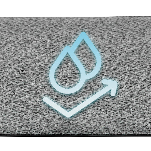 CONVENIENT SIZE & WATERPROOF | The fitness floor mat is perfect for indoor cycling bikes and ellipticals. The mat is also water proof and sweat resistant, so you can easily clean with a damp cloth.