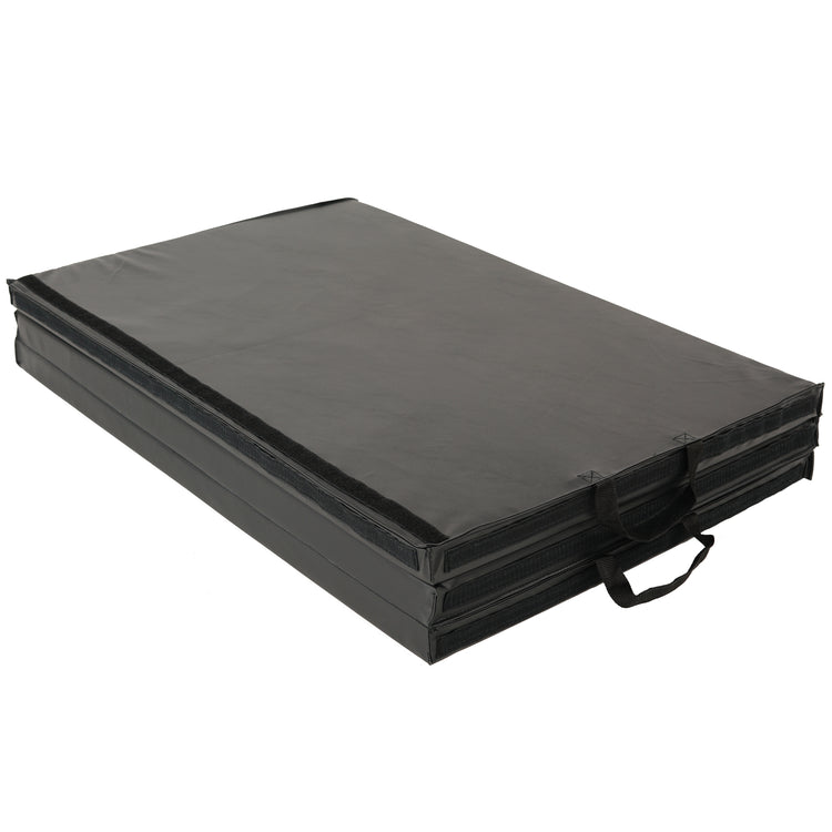 MATERIAL | 2 inch thick, long lasting foam supports your body while performing long exercise sessions. Durable vinyl cover is tear-resistant and easy to clean. Simply wipe down with a damp towel for simple cleaning.