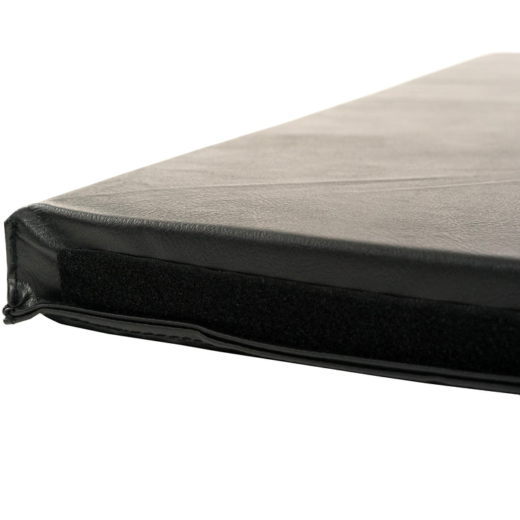 Secured strip tape fastening | The strip tape fastening effectively keeps multiple Sunny mats connected, preventing them from slipping on the floor. Additional mats can be acquired and joined together using the reliable fastening strips.