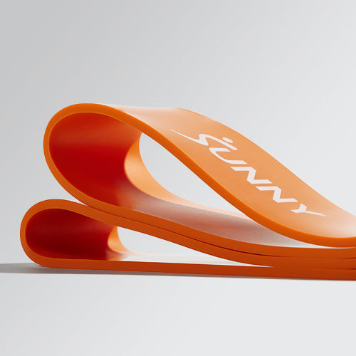 NATURAL LATEX | Sunny Health & Fitness resistance bands are made of over natural latex which means they’re stronger, more durable, and more elastic than rubber, TPE and most other materials commonly used in resistance bands.
