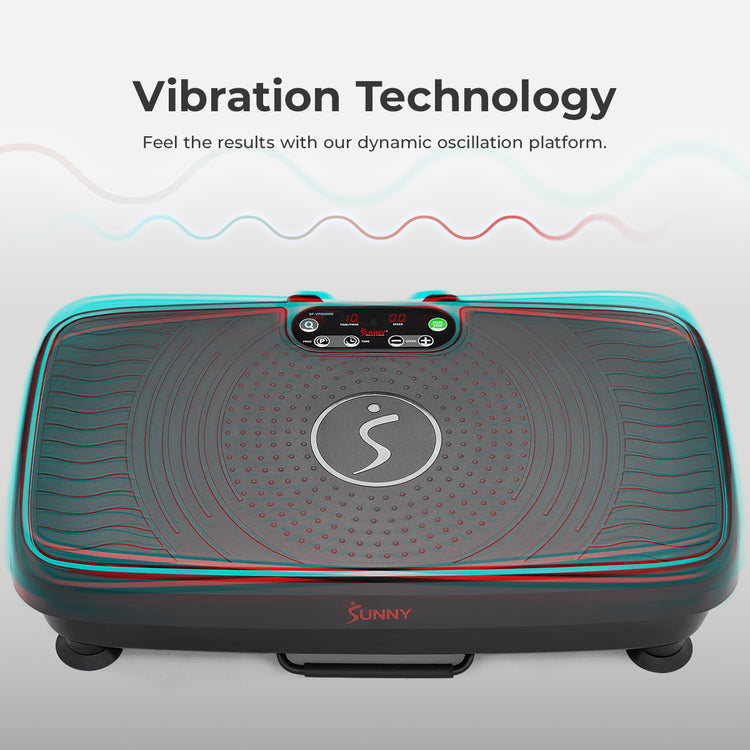 Fitboard 2D Vibration Platform with Resistance Band