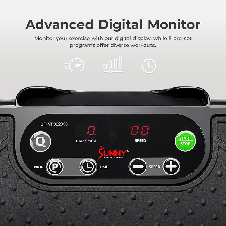 Fitboard 2D Vibration Platform with Resistance Band