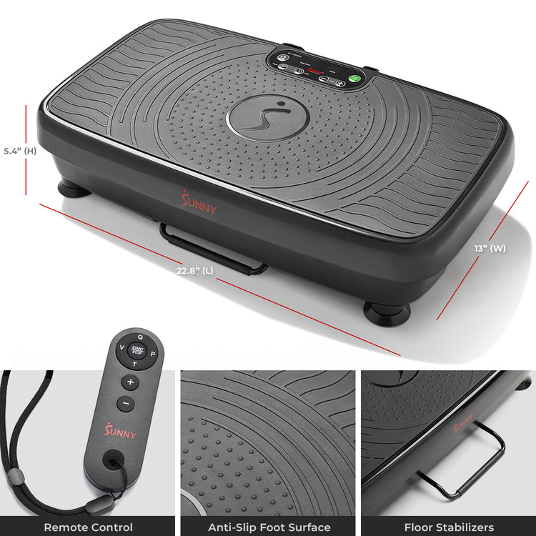 Fitboard 2D Vibration Platform with Resistance Band