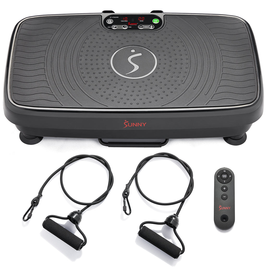 Fitboard 2D Vibration Platform with Resistance Band