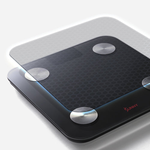 TEMPERED GLASS | The outer glass covering provides a sleek and minimal design. The tempered glass material is both sturdy and safe. The high-quality plastic on the back and the overall frame can support weights up to 400 lbs.
