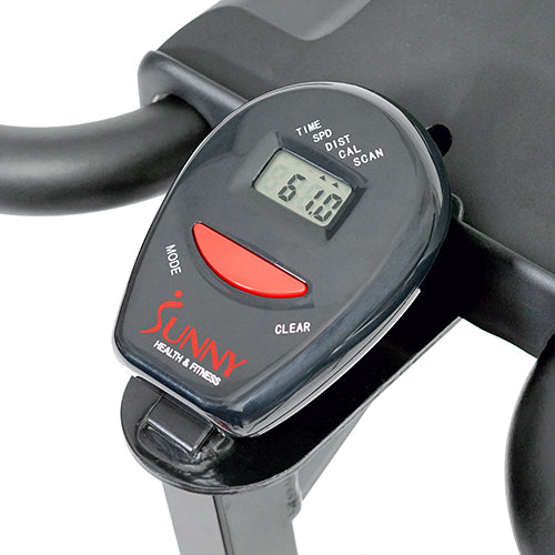 DIGITAL MONITOR | Tracking your progress on the SF-B1423 is simple with the digital monitor screen! The convenient scan mode displays your progress to assist you in tracking all your fitness goals.