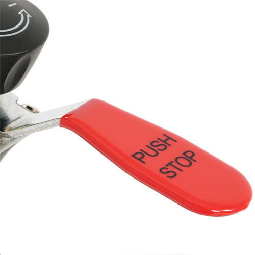 EMERGENCY STOP BRAKE | Enjoy the experience of a realistic real-road feeling while the emergency brake will bring the bike to an immediate stop.