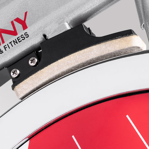 FELT PAD RESISTANCE | Equipped with a smooth felt fabric brake pad system which allows for various tension levels providing an intense workout thus burning more calories, resulting in a toned and better you. 