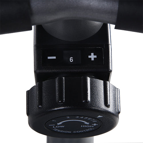 8-LEVEL ADJUSTABLE RESISTANCE | Switch up the intensity of your workout with the convenient tension knob. With a simple twist, you can increase or decrease resistance so your workout can remain challenging and effective throughout your fitness journey.