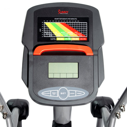 DIGITAL MONITOR | Tracking your progress is simple with the digital monitor screen. Keep yourself motivated and on pace by viewing your Time, Speed, Distance, Calories, Heart Rate, and Odometer throughout each workout.