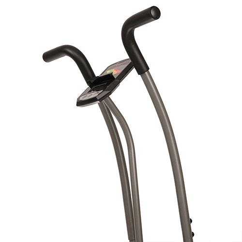FULL MOTION ARM EXERCISERS | Engage your core, shoulders and back while exercising with the full motion handles. Achieve a cardio workout while cycling at greater speeds. The full motion arms allows for full range of motion while pulling against the resistance.