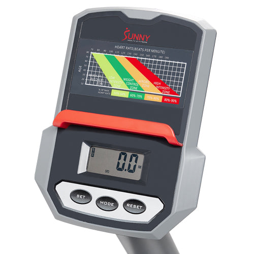 PERFORMANCE MONITOR | Track various fitness metrics during each workout. View your time, speed, RPM, distance, calories, and resistance on the digital performance monitor. Use the convenient pulse sensors on the seat’s stationary handlebars to instantly view your pulse and exercise within your target heart rate range. Train at your perfect intensity level every workout!