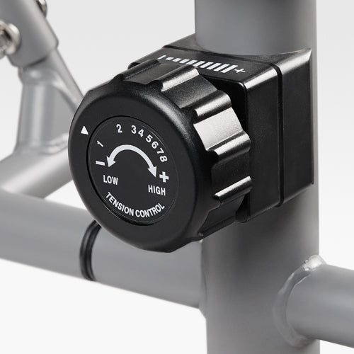 QUIET MAGNETIC RESISTANCE YOU CONTROL | 8 Levels of smooth and adjustable magnetic resistance makes it easy to modify intensity to deliver the perfect workout challenge.