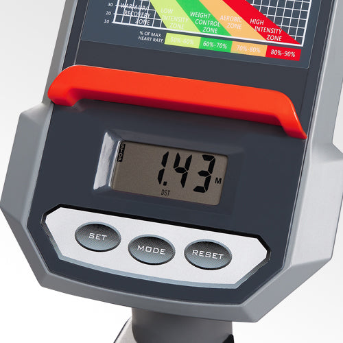 SEE YOUR PROGRESS IN REAL TIME | Track various fitness metrics during each workout. View your time, speed, RPM, distance, Watts, calories, and resistance on the digital performance monitor. Use the convenient pulse sensors on the seat’s stationary handlebars to instantly view your pulse and exercise within your target heart rate range. Train at your perfect intensity level every workout!