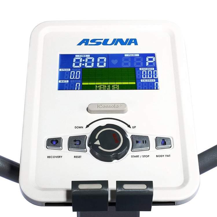 DIGITAL MONITOR | 5 programmable modes: Beginner, Advanced, Sporty, Cardio and Watt.