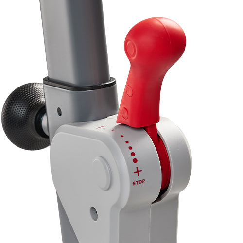 Emergency Brake | The bike's 7-level resistance lever doubles as an emergency brake. This feature allows for immediate stopping of the bike, ensuring user safety during high-intensity workouts or in case of an emergency.