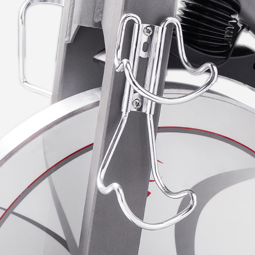 DUMBBELL HOLDER |Use this cycling exercise bike in tandem with dumbbells (not included) to engage muscles in your upper body and core while you cycle. You can store them onto the built-in dumbbell holders when they are not in use (up to 20lb).
