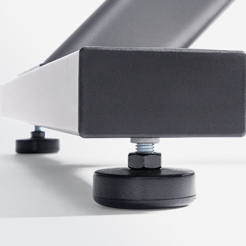 FLOOR STABILIZERS |If there is any wobble or instability with this indoor exercise bike, you can simply adjust one of the floor levelers to ensure that it is completely level. 