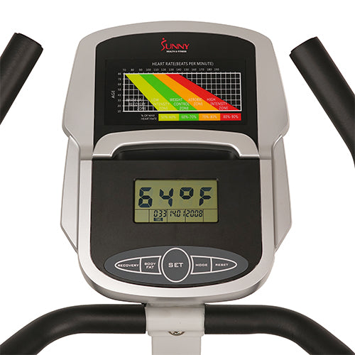 PERFORMANCE MONITOR | Track critical performance variables (RPM, time, speed, distance, calories, pulse, calendar, clock, and temperature).