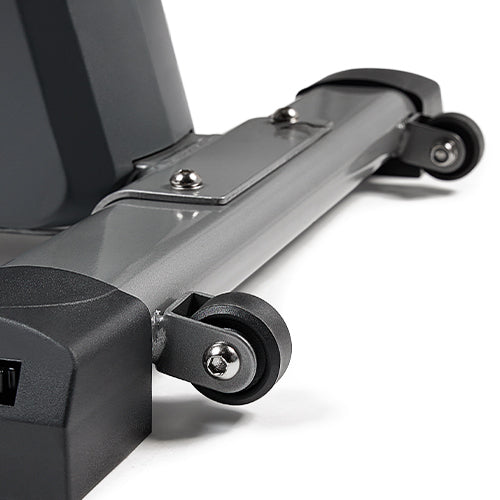 TRANSPORTATION WHEELS | Built-in transportation wheels for easy portability. Simply tilt and roll out for use or away for storage, no need for heavy lifting or muscle strain.
